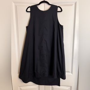 COS Navy Asymmetrical Dress